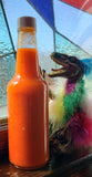 Blue likes the orange stuff