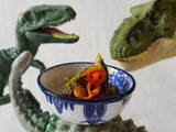 No dopey, we eat it WITH the ankylosaur.