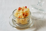 Looks awesome. Tastes awesome. Thai Chili Szechaun Pepper Sauerkraut